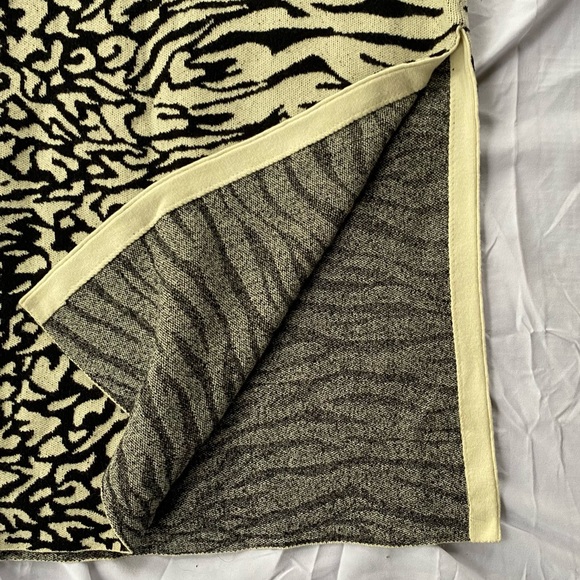 Proenza Schouler White Label Sleeveless Dress Midi Length Animal Print Designer - Picture 2 of 6